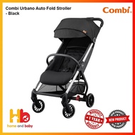 Combi Urbano Auto Fold Stroller - Black