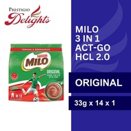 MILO 3 in 1 ACT-GO HCL 2.0 Original 14s x 33g