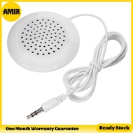 AMIR Portable Mini Speaker Wired Music Pillow Speaker With 3.5mm Jack, HD Stereo Sound Compatible with Most Audio Devices Like MP3, MP4, CD Player, Smart Phones