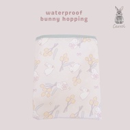 Carrol Baby Waterproof Bunny Hopping Yellow - Baby Bedwetting Mat