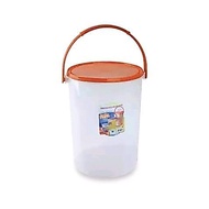 Sealware Areta 27.5L Large Jumbo Round Jar Multipurpose Food Drink Plastic Durable Thick Tight 35X31