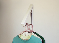 Casual House - 掛牆可伸縮摺叠晾衣架