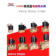 Delisi 2W All Copper Normally Closed Solenoid Valve Water Valve 2W025/2W040/2W160/2W200/2W250/500
