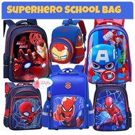 [LIL BUBBA] SUPERHERO SCHOOL BAG/ IRONMAN BACKPACK/ CAPTAIN AMERICA BACKPACK/ SPIDERMAN BACKPACK/ AVENGERS BACKPACK