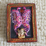 Kruba Krissana Thep Jamlang Amulet BE 2558 Ganesha Insert | Kruba Krissana Wat Weluwan Blessed Thai 