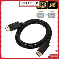 GETMORE 1.8/3 Meter DP 1.2 Cable Displayport to Displayport Cable Display Port Cable