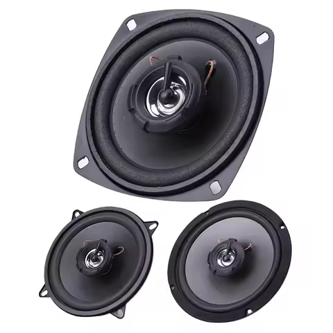 4/5/6 Inch Automobile Audio HiFi Music 12V 2 Way Full Frequency Car Stereo Speaker 4 Ohms Vehicle Au