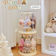 Mini Plush Doll Pendant Rotating Display Box Storage Cabinet Doll Storage Doll Doll Vinyl Figure Sto