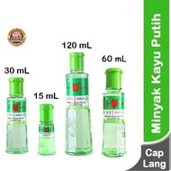 KAYU PUTIH Cap Lang Eucalyptus Oil Cap Lang | Cap Lang Eucalyptus Oil | Eucalyptus Oil | Cajuput Oil 30ml | 60ml | 120ml