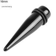 WSG_ 1Pc Acrylic Spiral Taper Flesh Tunnel Ear Stretcher Expander Cone Shape Earrings