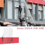 Motorcycle Fit Zontes R310 ZT-R310 Dedicated Front Windshield Heighten Wind Deflector For Zontes ZT3