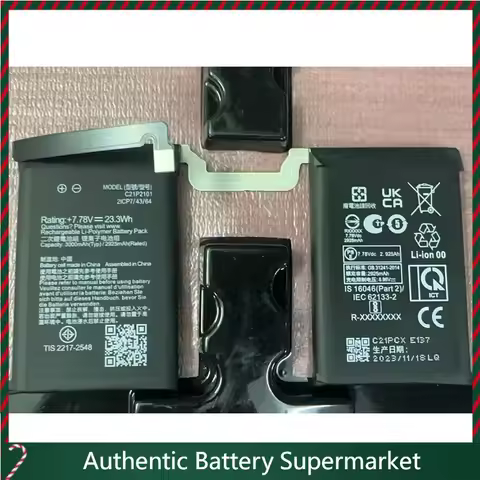 New For Asus ROG Phone 6, AI2201_C, AI2201_F, AI2201-1A030EU, AI2201_A, AI2201-1A029EU, 7.78V 6000mA