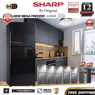 [FREE SHIPPING] SHARP Inverter 280/320/380/410/440L Refrigerator Rating 5 Star Fridge Peti Sejuk INV