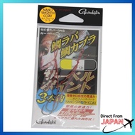 Gamakatsu Saber Point with Thread 3pcs F131 (Nano Smooth Coat) F122 (M).