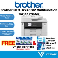 Brother MFC-J2740DW A3 All In One Wireless Color Inkjet Multi-Fungsi Pencetak Cetak, Imbas, Salin, F