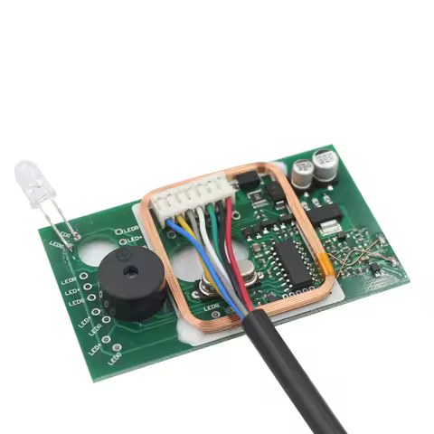 Dual frequency Embed 125Khz+13.56Mhz Access Control System Board Building intercom module Access Con