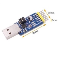 6-in-1 USB CONVERTER SERIAL UART TTL 5V RS232 RS485 6 IN ONE CP2102 WITH DTR