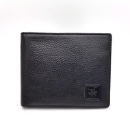 Men's and Women's Genuine Cowhide Leather Wallet - David Jones 142 Black