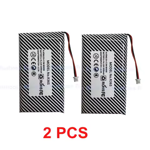 2PCS/Lot R36S Battery For Open Source Console R36S Game Machine 3.7V 3000mAh 804169 804066 Lithium P
