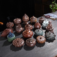 Lotus Plate Incense Burner Household Indoor Sandalwood Agarwood Ceramic Incense Burner Incense Road 