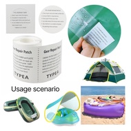 Fir Tent Waterproof Repair Tape Puncture Repair Patches TPU Pool Repair Tape