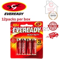 EVEREADY AAA/AA Battery Heavy Duty R03 AAA/AA Battery 1012 BP4 12packs/box