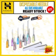 Jarum Disposable Needle, 18G, 19G, 20G, 21G, 22G, 23G, 24G, 25, 27G, 30G