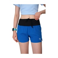 Quần Short Thể Thao Chạy Bộ Nữ Đa Năng MOTIVE WM SHORT BELT - Màu Xanh Dương
