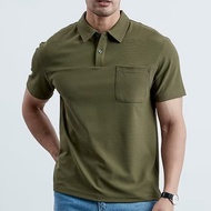 HOUCH COD Loose Casual Cotten Men Polo T-Shirts - Size M-3XL