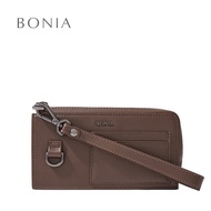 Bonia Sepia Knotted Pouch