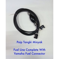 Paip Tangki Minyak Enjin Sangkut / OUTBOARD FUEL LINE COMPLETE WITH YAMAHA CONNECTOR