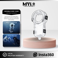 Insta360 X5 | Insta360 X4 | Insta360 X4 Air | Insta360 X3 Invisible Dive Case / 60 Meter Waterproof 