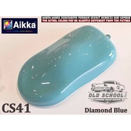 ( CS41 Diamond Blue ) Aikka Old School Series Colour Kereta Paint Car Body Paint Motorcycles Aerosol