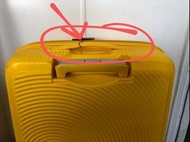 * 現貨branded original American Tourister soundbox yellow suitcase handle to fix broken luggage, brand