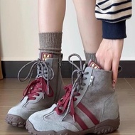 Niche 6cm height increasing women's 2025 high-top sports For小众6cm增高女款2025高帮运动阿甘老爹开学季鞋女鞋pdd// LZQ 202