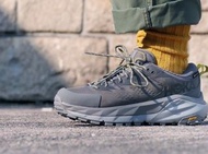 (左右腳鴛鴦碼) Hoka One One Kaha Low GTX CGGS Charcoal Grey Gore-tex Goretex Waterproof Vibram Megagrip Ou