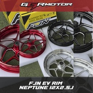 FJN EV RIM NEPTUNE 12x2.5J – RIM Motosikal Elektrik (EV) Berkualiti Tinggi