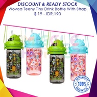 smiggle ORI wowsa junior water bottle with strap