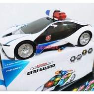 Police Toy Cars for Kids with 4D Lights & Siren Sounds/儿童警用玩具车/Kereta Mainan Polis Kanak-kanak denga