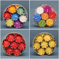 Vegetable Butter Lamp 28 Colorful 4 Hours Worship Butter Candle Lotus Butter Candle Candle Lamp