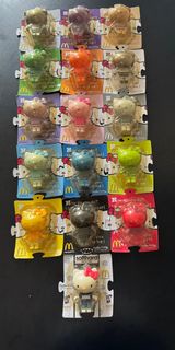 麥當勞hello kitty    Hello kitty 麥當勞   麥當勞收藏玩具  麥當勞hello kitty softhard