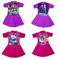 Girls' Skirt Swimsuit 12345678 Character Years