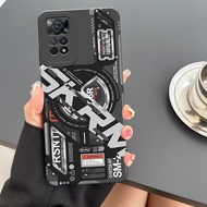 Softcase Xiaomi Redmi Note 11 Pro / Note 11 Pro 5G - Motif Mesin Silikon Pro Camera Casing HP Pelin