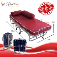 Ranjang Besi Lipat / Ranjang Besi Folding Bed Type BETA