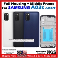 (+Frame) Full Set Back Housing Back Cover Compatible For SAMSUNG Galaxy A02 / SAMSUNG A02s / SAMSUNG