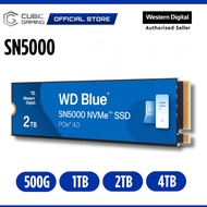 Western Digital WD Blue SN5000 / SN5100 NVME PCIe 4.0 INT SSD M.2 2280 Internal Solid State Drive - 