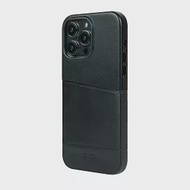 Alto Metro 插卡皮革手機殼 iPhone 14 Pro Max - - 渡鴉黑