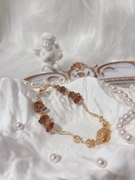 天然水晶 黃塔晶  黑金超七