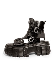 AYUSTONG | Punk Thick Sole Platform Gladiator Shoes