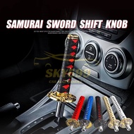Samurai Sword Car Gear Knob Manual Automatic Universal Japanese Style Katana Auto Shift Bride / Nos 